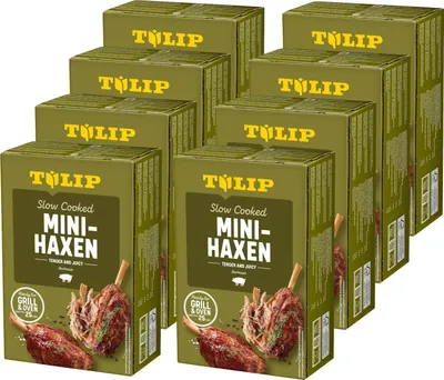 Produktbild von TULIP 8x Mini-Haxe 500g Vakuumverpackt und im Backofen oder Grill zubereitet