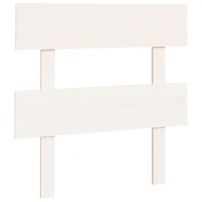 Immagine prodotto di vidaXL Testiera bianca 93,5x3x81 cm in legno di pino massiccio