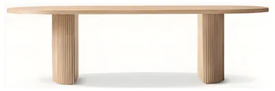 Produktbild von Luxus Design Esstisch Holz 213x102x76 cm modern elegant