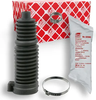 Produktbild von FEBI BILSTEIN 12807 Faltenbalgsatz Lenkung Vorderachse links, Vorderachse rechts