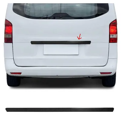 Image de Poignée de Coffre Arrière pour Mercedes Vito W447 2014-2025 Carbone, Image générée par une IA