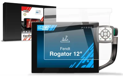 Produktbild von Keramische Autodisplayfolie für Fendt Rogator 12" (2019-2026), Grizz Protector