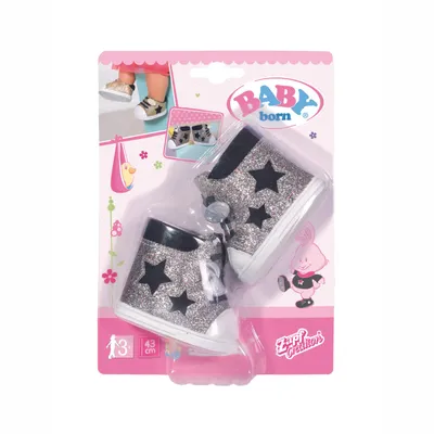 Produktbild von BABY born Trend Sneakers 2 assorted, Puppenschuhe, 3 Jahr(e), 40 g