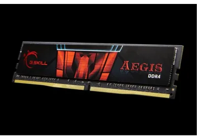 Image de G.Skill AEGIS - DDR4 - Module - 16 Go - DIMM 288-PIN - 2400 MHz / PC4-19200 - CL17 - 1.2 V - ungepuffert - non-ECC (F4-2400C17S-16GIS)