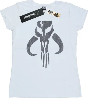 Produktbild von Star Wars - "The Mandalorian" T-Shirt für Damen BI42873 (XXL) (Weiß)