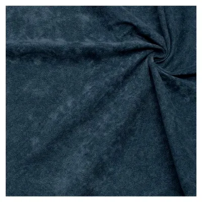 Produktbild von Möbelstoff aus Mikrofaser - Meterware, Dunkelblau - für Polsterarbeiten, Bekleidung und Dekorationen