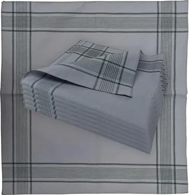 Produktbild von Bundeswehr Stofftaschentücher Herren Taschentücher Stoff 100% Baumwolle 6-er Pack Größe 50x50 cm