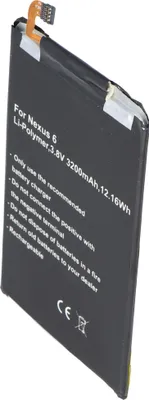 Produktbild von Akku passend für Google Nexus 6 Akku EZ30, SNN5953A, Motorola Shamu, XT1100, XT1103, XT1115