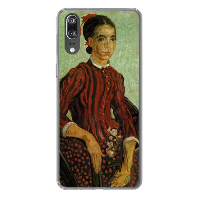 Produktbild von MuchoWow® Handyhülle Schutzhülle Hülle für Huawei P20 La Mousmé - Vincent van Gogh Silikon Softcase Handy Hülle - Hardcover