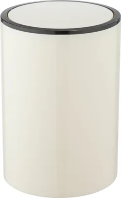 Produktbild von Schwingdeckeleimer Inca Creme/Schwarz, 5L