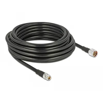 Produktbild von DELOCK HF Kabel N-> RP-SMA St/Bu  10.00m low loss