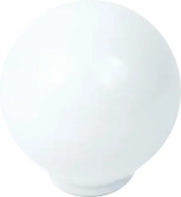 Produktbild von GX16 Knopf, weiß glänzend