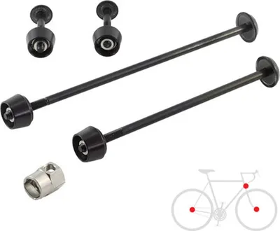 Produktbild von Pitlock Set 03/LH, Vorderrad/Hinterrad/Scheinwerfer/Halter PITLOCK sc