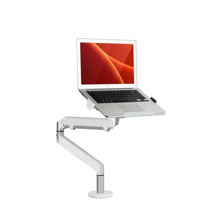 Duronic DML121 Opvouwbaar Bureau Laptop Standaard Zeer Verstelbaar Steun Voor Laptop Tablet Of Macbook Ergonomisch Draagbare Tafel Boek Bladmuziek 6 Gewrichten Compact Ontwerp 788201422