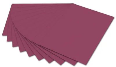 Obrázok produktu pre Folia 614/50 27, Červená, Jednofarebné, A4 (210 x 297 mm), 300 g/m², 50 listy, Nemecko