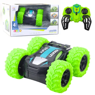 Produktbild von Ferngesteuertes RC-Stuntauto, 360° drehbar, grün