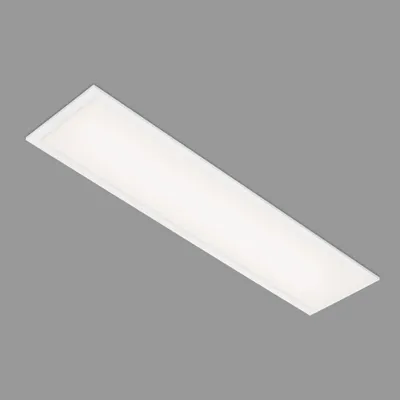 Image de Panneau LED BRILONER LEUCHTEN SIMPLE, 24 W, 2400 lm, IP20, blanc, plastique-métal, 100 x 25 x 6 cm