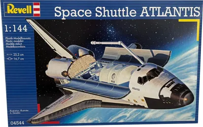Obrázek produktu pro Revell 04544, Space Shuttle Atlantis 1:144, model NASA Orbiter, 64 dl, kosmick lo, kosmick modul