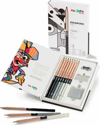 Image de Set de dessin Carioca PLUS DRAWING (6 pièces)