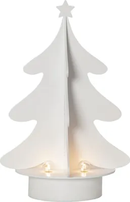 Produktbild von Star Trading 644-23-1, Leichte Dekorationsfigur, Weiß, IP20, Weiß, 4 Glühbirne(n), E10