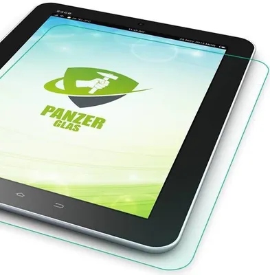 Produktbild von 2x Premium 0,4 mm Hartglas Schock Folie für Apple iPad Pro 10.5 2017