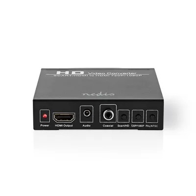 Image de Convertisseur HDMI ™ | Péritel femelle | Sortie HDMI™ / 1x 3.5 mm audio out / 1x audio numérique | 1 voie | 1080p | 1.65 Gbps | Aluminium | Anthracite