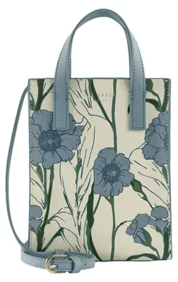 Produktbild von Ted Baker Handtasche Umhängetasche Taecon Floral Print Mini Icon Pag White weiß