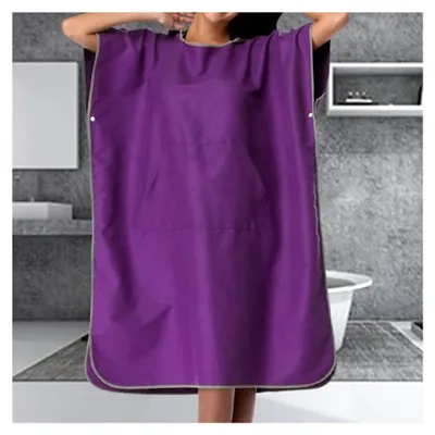 Produktbild von Damen Badeponcho aus Frottee, ultraleicht und schnelltrocknend