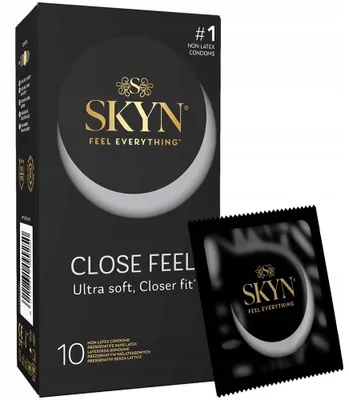 Produktbild von UNIMIL SKYN Close Feel Nicht-Latex-Kondome, eng anliegend, 10 Stück
