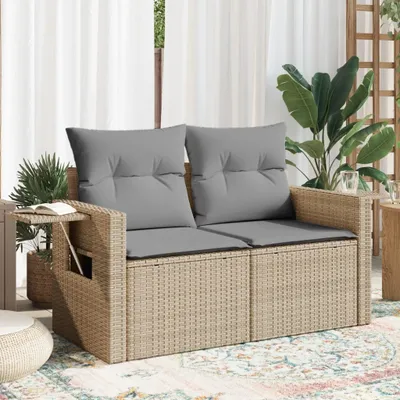 Obrázok produktu pre VidaXL 366106, 2 sedadlo/sedadiel, Svetlo šedá, 110 kg, 1240 mm, 620 mm, 690 mm