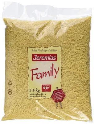 Image de Jeremias riz aux nouilles Classic Family nouilles aux œufs frais 2500g