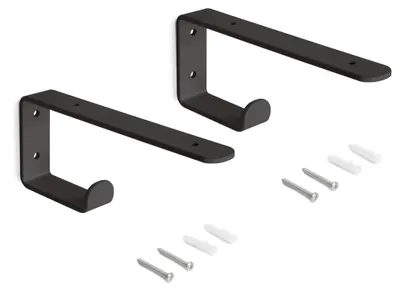 Produktbild von Emuca Satz träger-Set für Regale in Holz Shelf mit integriertem Aufhänger,