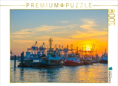 Produktbild von CALVENDO Puzzle Hafenschlepper | 1000 Teile Lege-Größe 64x48cm Foto-Puzzle für glückliche Stunden