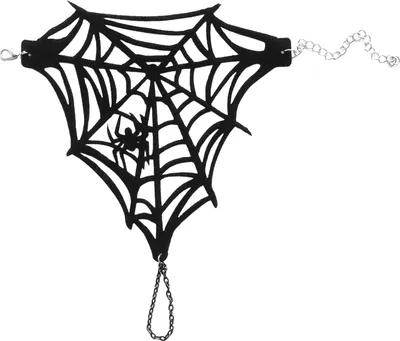 Produktbild von Spinnennetz-Fingerkette, ausgehöhlte Spinnendekoration, verstellbare Gothic-Handkette, Halloween-Party, Karneval, Ostertag, Armbandring