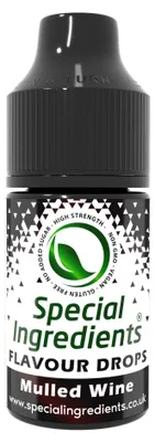 Immagine prodotto di Gocce aromatizzanti per Glühwein, 30 ml, aroma alimentare ad alta concentrazione, ideale per aromatizzare prodotti da forno, piatti e bevande