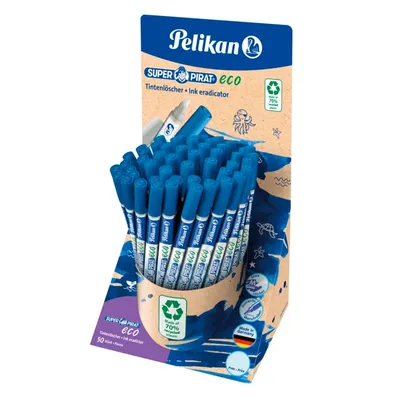 Immagine prodotto di Pelikan gomma da cancellare a inchiostro Super-Pirat ECO 850M 1 pezzo scatola pieghevole
