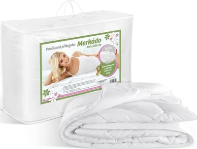 Obrázok produktu pre Letná deka Merkado Aloe Vera, 140x200, 450 g - biela - 140x200