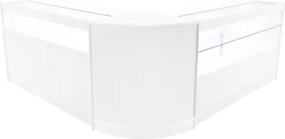 Produktbild von Adonis LED Ladentheke Set CM60 + B1500 + C1500 – Weiß