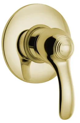 Produktbild von Sapho KIRKÉ Unterputz-Duscharmatur, 1 Weg, Gold