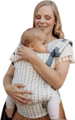 Produktbild von Boba X Kindertrage, creme mit Druck