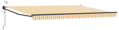 Imagen del producto de Toldo Retráctil Eléctrico Naranja y 4,5 x 3 m
