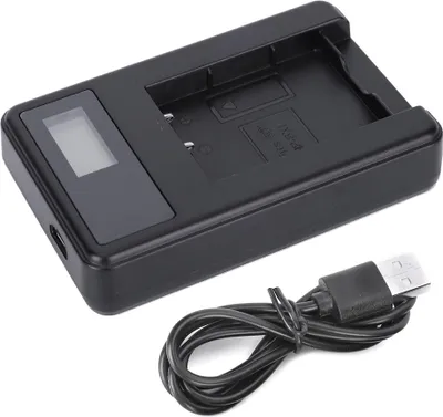 Produktbild von SEIVIKamera-Akku-Einfach-Ladegerät mitLCD-Display für Sony Digitalkamera NP BX1
