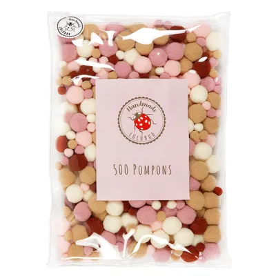 Obrázok produktu pre Bell Trade 20009 PomPon Set 500 "Boho"