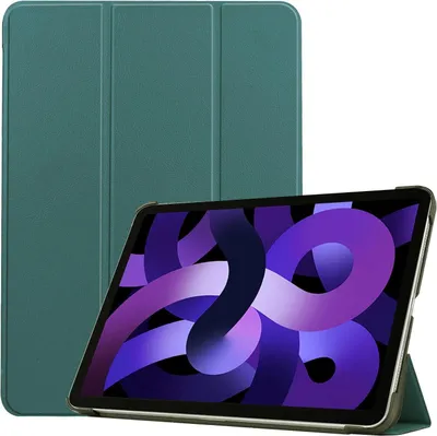 Produktbild von Bizon Case Tab Croc für iPad Air 11"" / 10.9"" 2025/2024/2022/2020, dunkelgrün
