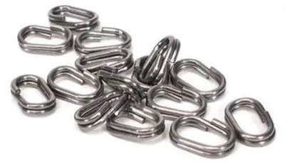 Produktbild von Pikecraft Sprengring Oval - 10 Splitrings