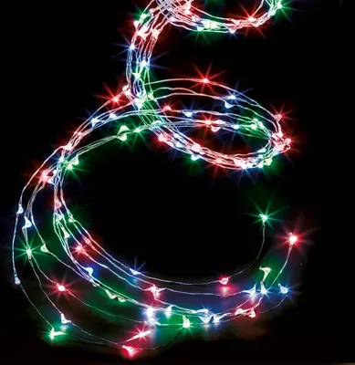 Zdjęcie produktu dla Girlanda świetlna zewnętrzna, kaskada, 400 LED