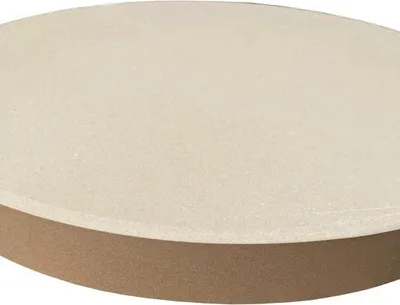 Produktbild von Keramische Pizzasteen für Grill und Backofen | 32 cm Durchmesser und 3 cm Dicke