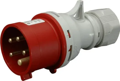 Obrázek produktu pro Průmyslová vidlice SEZ IVN 1653 400 V, IP 44, 16 A, 5-pól