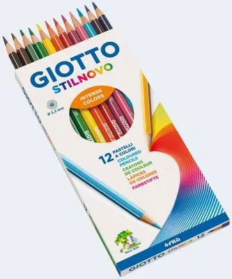 Produktbild von Giotto - Bleistift Giotto Stilnovo Ass 12st | Endui ein 12 Stück