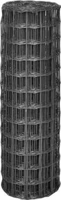 Produktbild von vidaXL Eurozaun Stahl 10 x 1,2 m Grau